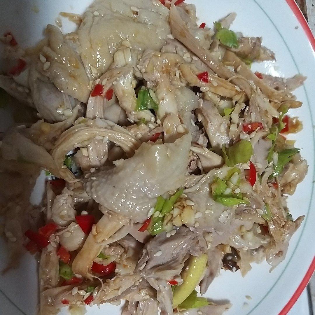 家庭版的手撕鸡