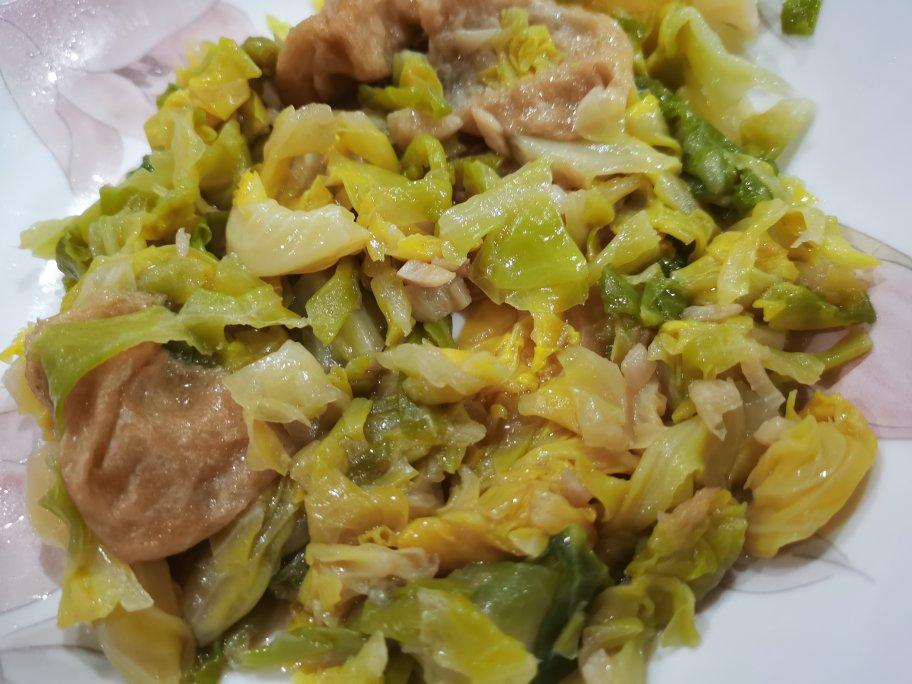 gracej2016做的懒人版白菜油面筋