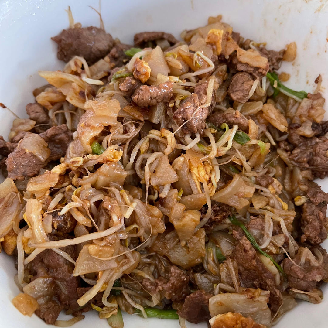 港式茶餐厅的干炒牛河
