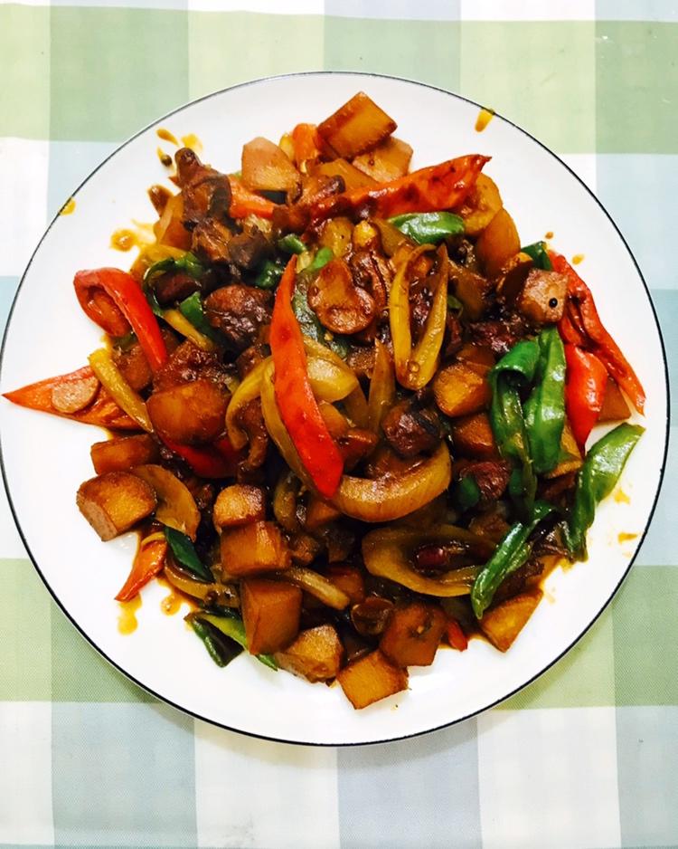 新疆风味大盘鸡㊣（鸡翅中版）