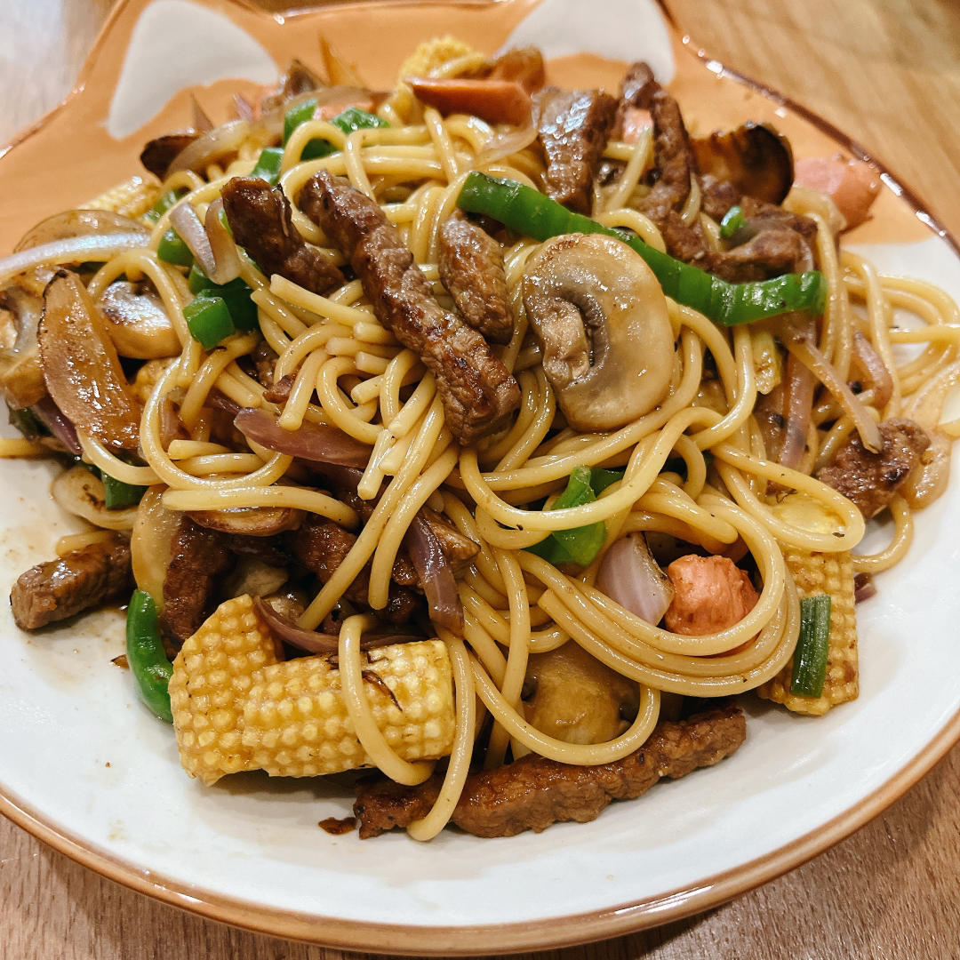 比餐厅好吃的黑椒牛柳意面🍝零失败简单教程