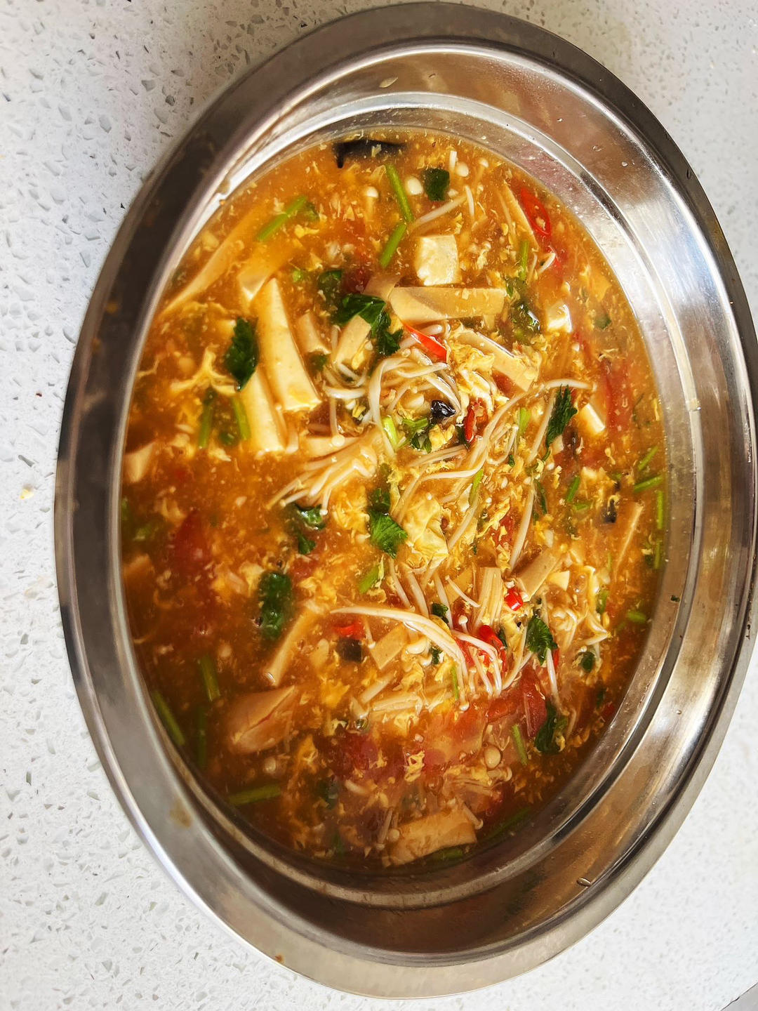 好喝不胖的酸辣汤