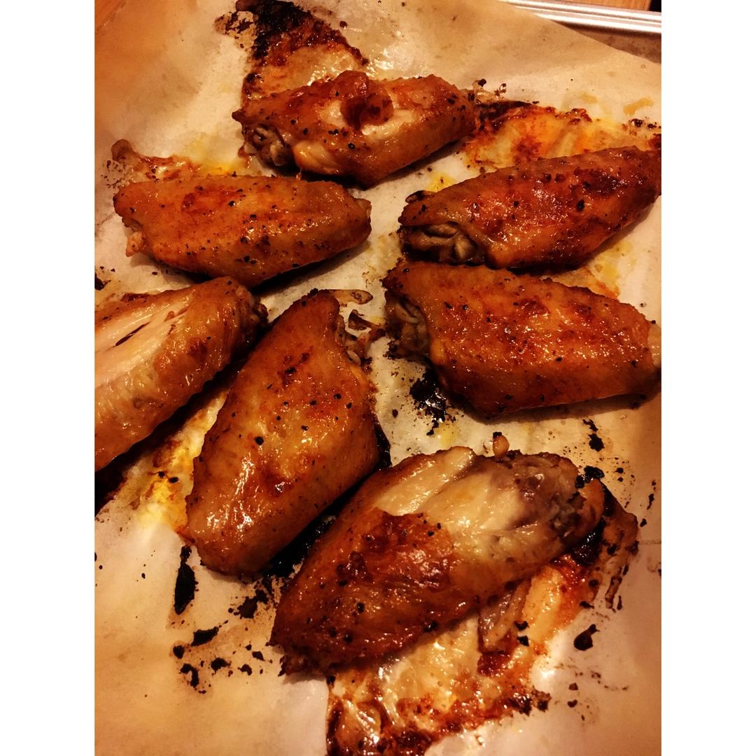 烤箱版蜜汁烤翅