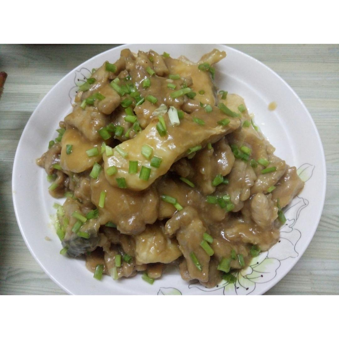 糖醋鱼（或肉）片