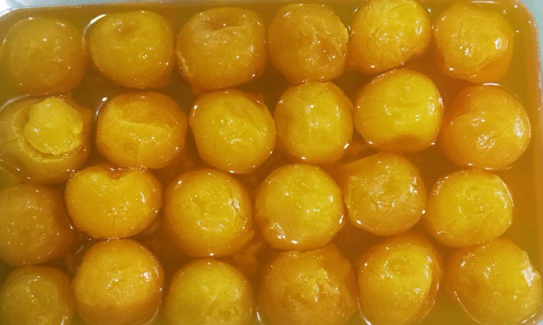 真空包装成品咸鸭蛋黄预处理