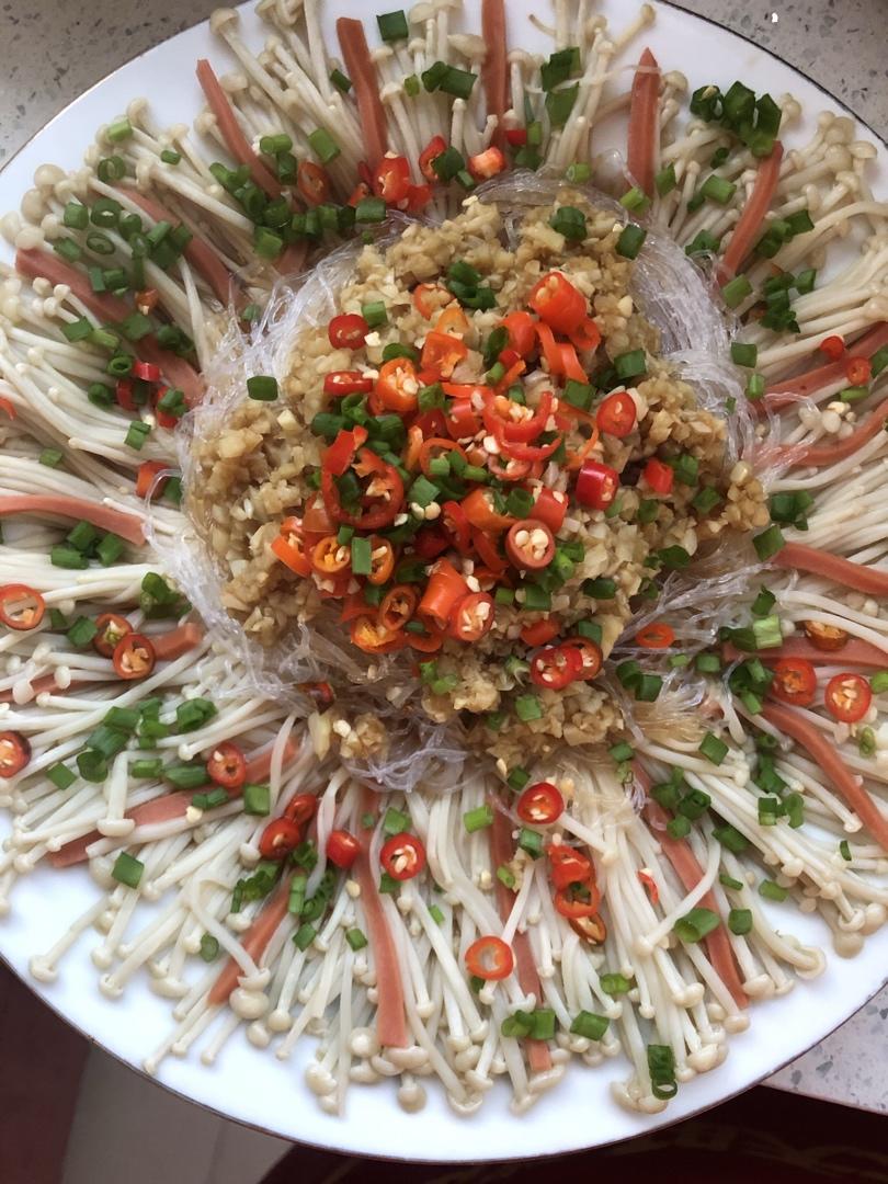 蒜蓉金针菇