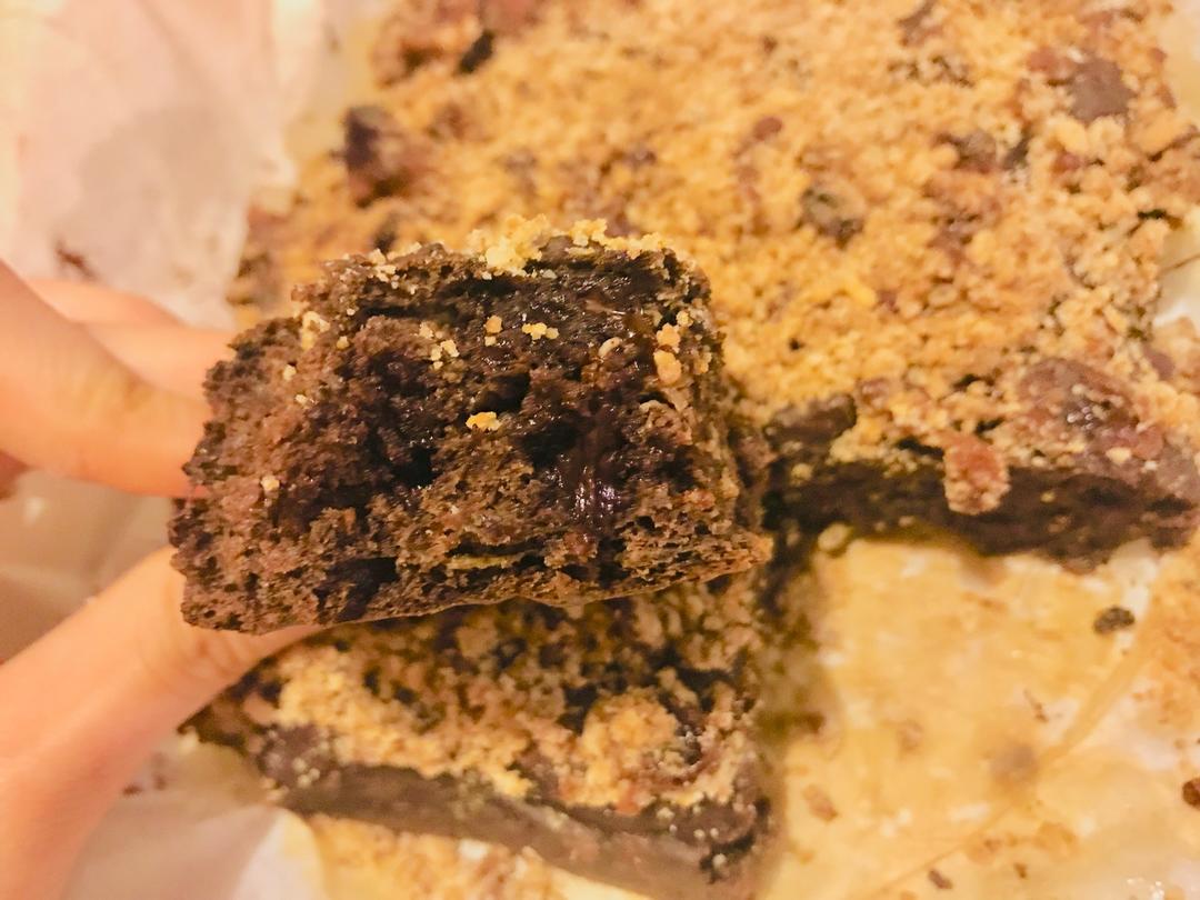 摩卡花生酥全麦快手面包丨健康·烘焙