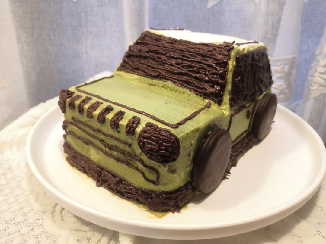 最潮的Jeep car cake汽车蛋糕