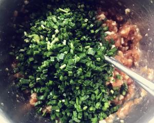 韭菜猪肉馄饨的做法 步骤3