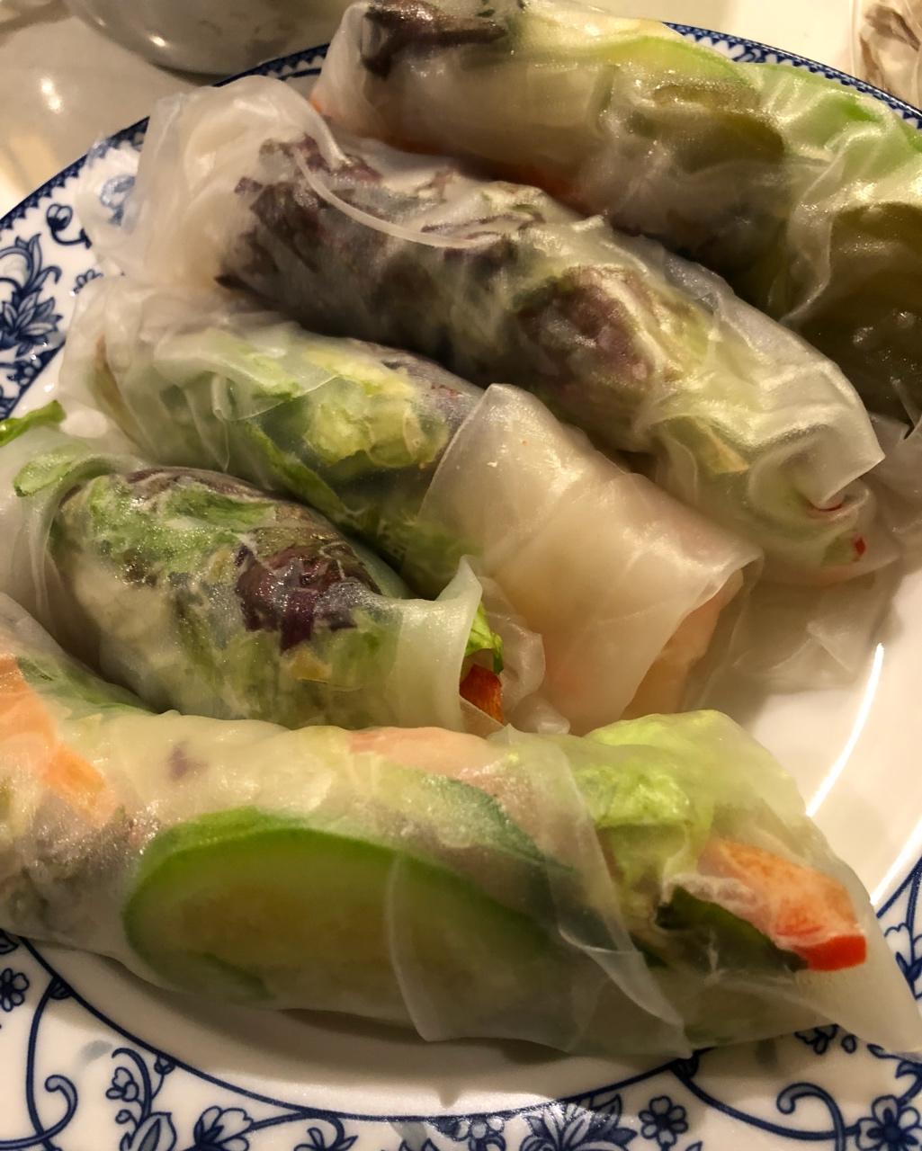 嗯下次可以试试春卷皮当凉皮儿吃  iphon