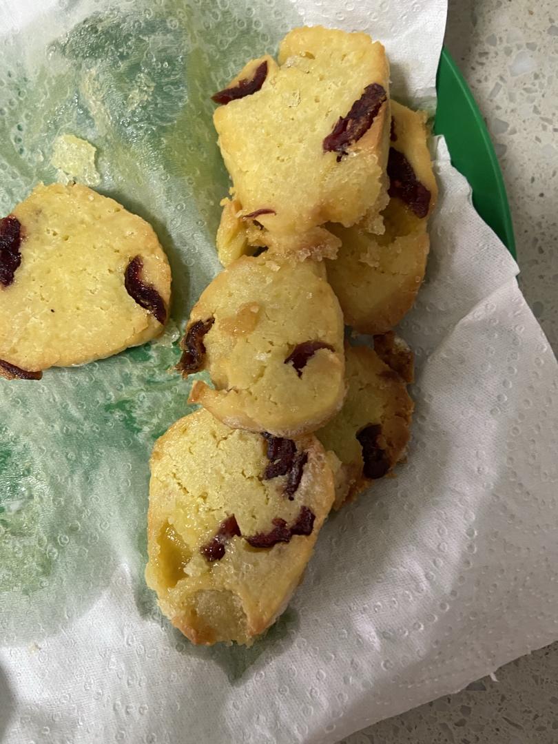 蔓越莓饼干制作