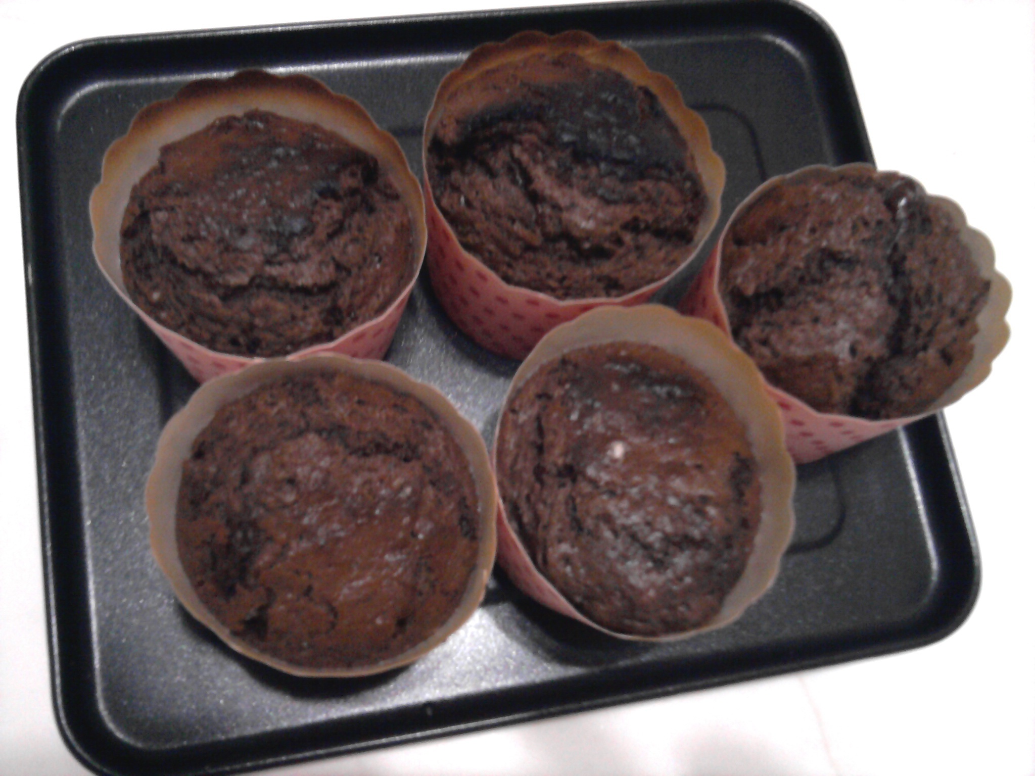 巧克力纸杯蛋糕