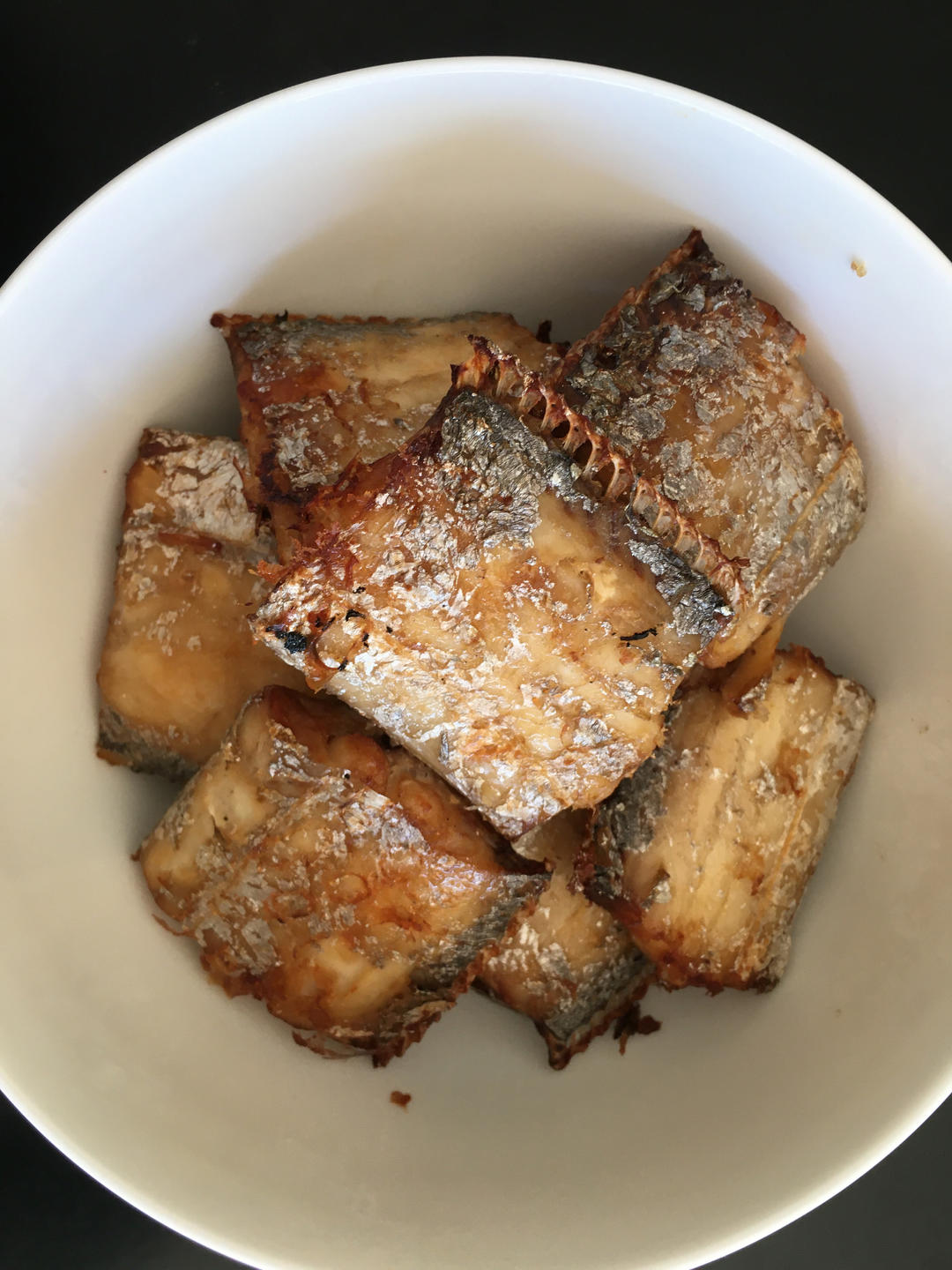 空气炸锅香煎嫩带鱼少油版