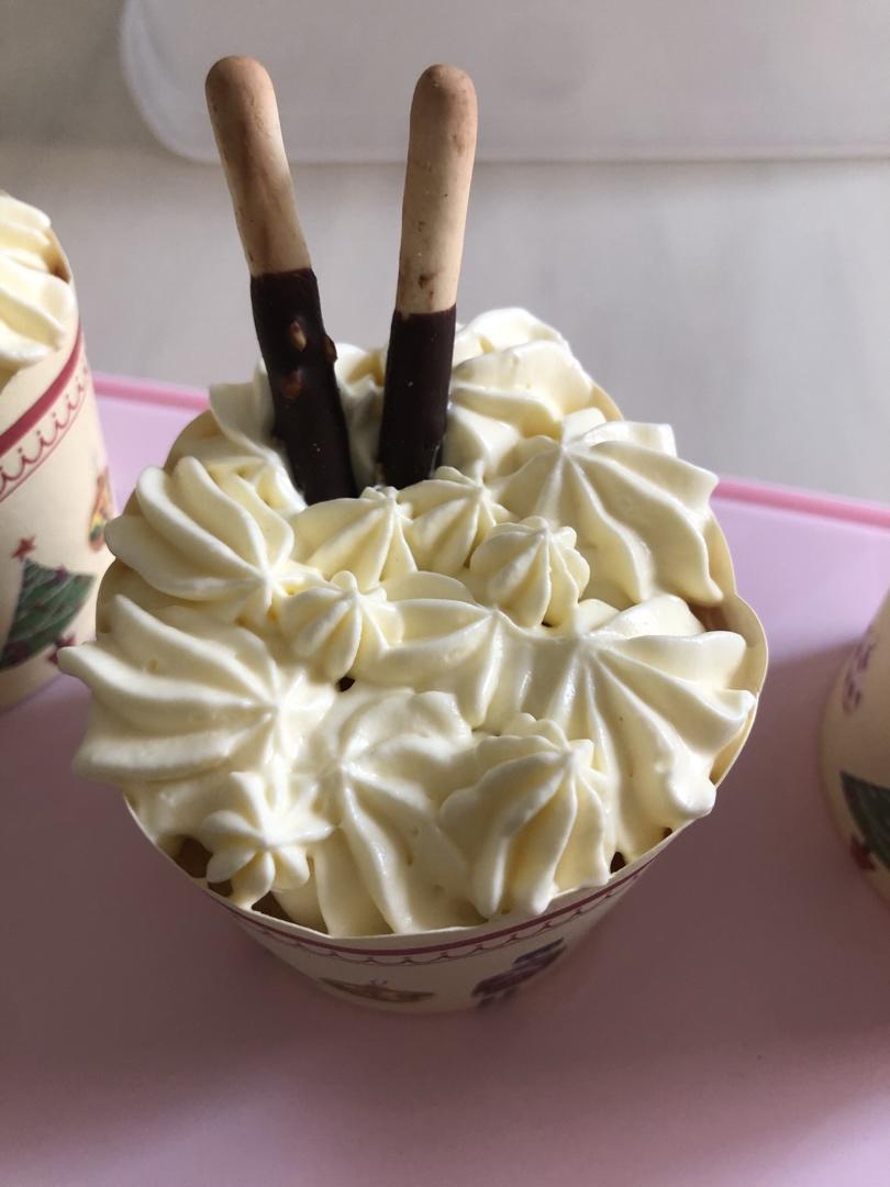 自制纸杯蛋糕装饰 巧克力插件