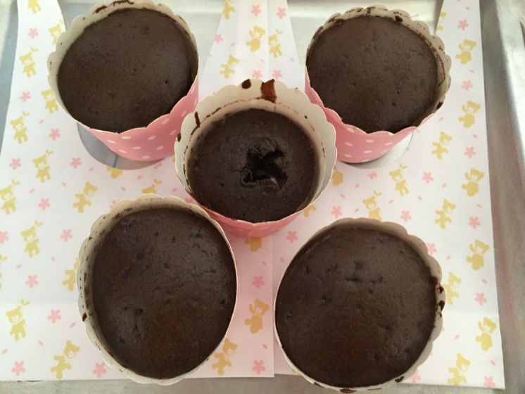 莫尼卡美食厨房：爆浆巧克力蛋糕