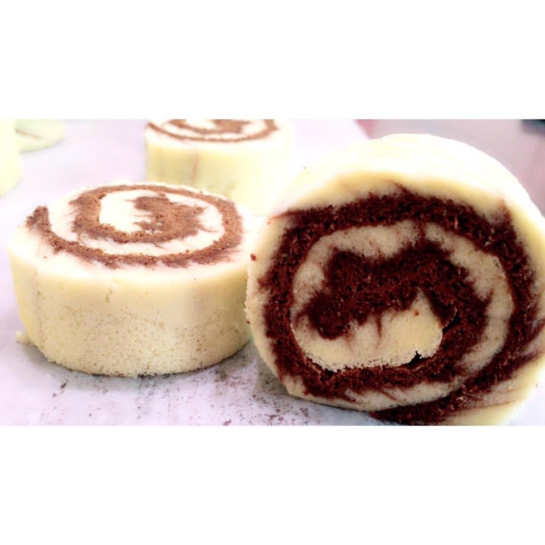 可可旋风蛋糕卷（视频）