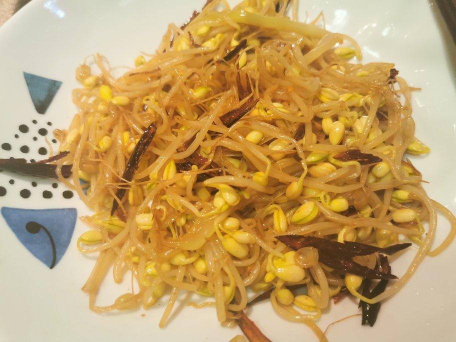 干煸黄豆芽