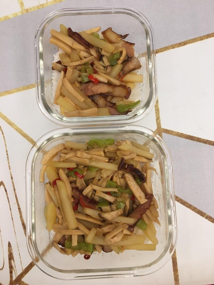 素三鲜-青椒土豆杏鲍菇