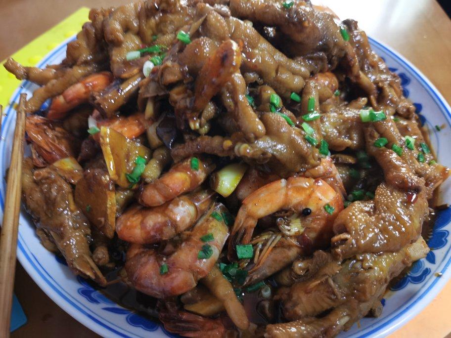 香辣烧鸡爪