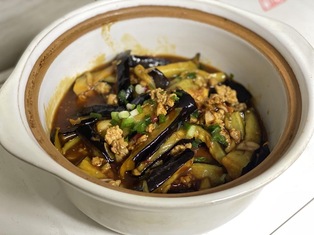 鱼香茄子煲超下饭！