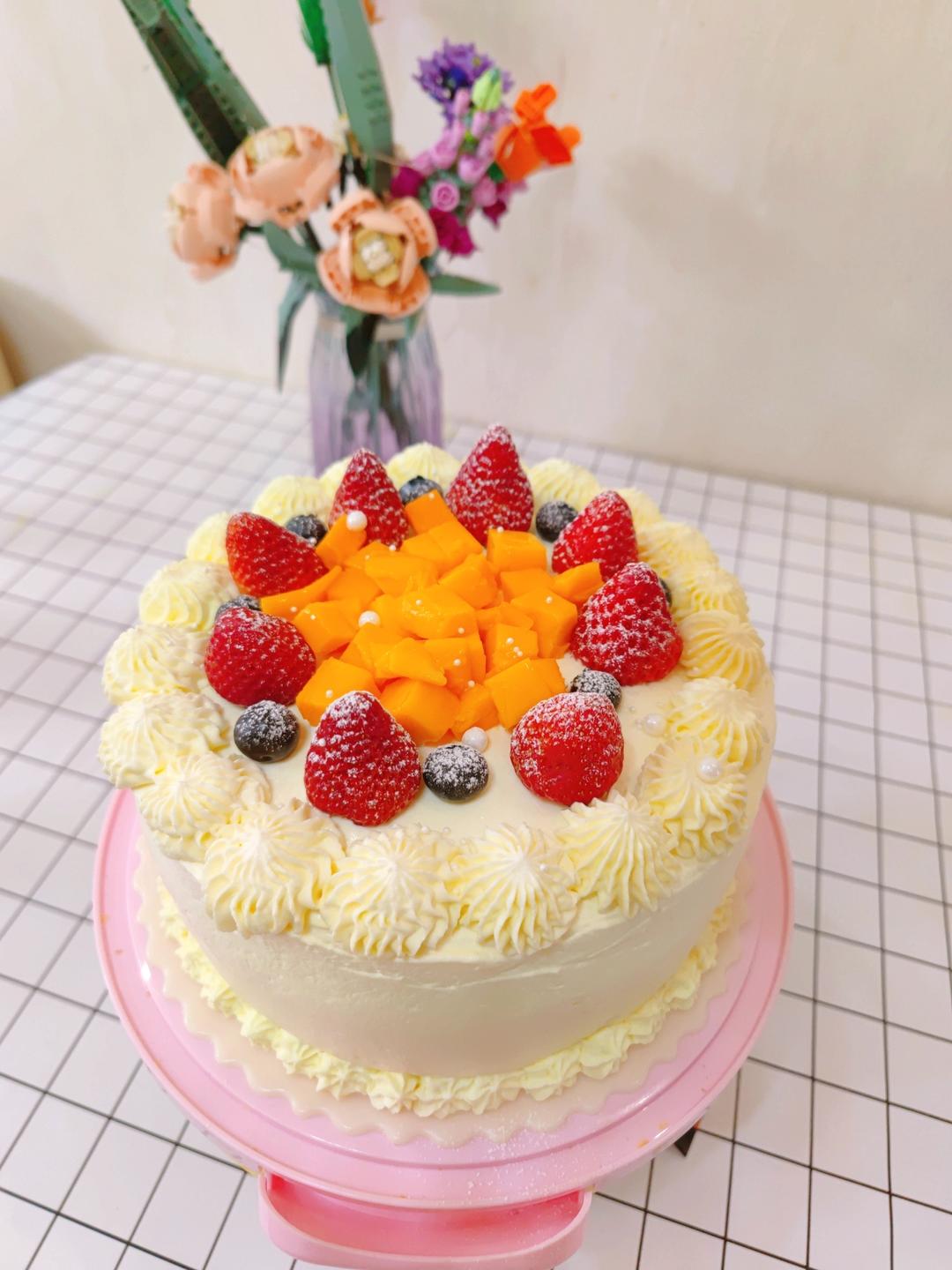 《Tinrry+》戚风蛋糕（6寸配方）（基础、超详细教程）