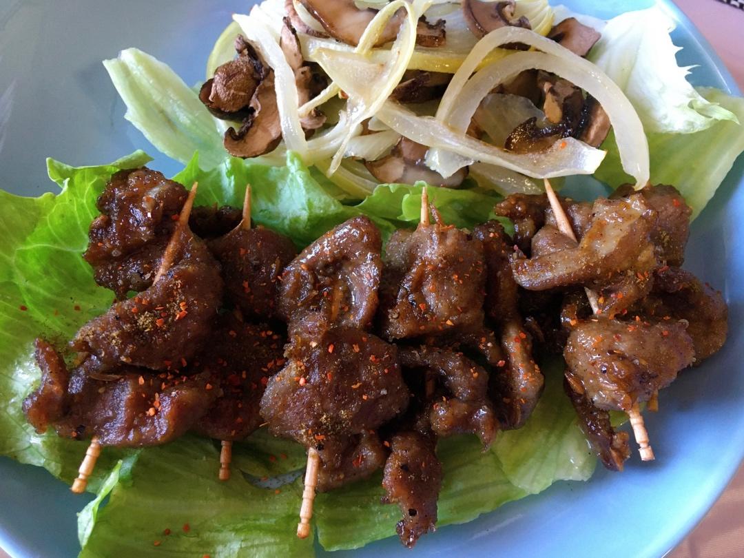 牙签羊肉 Roast Lamb Hor d'oeuvre