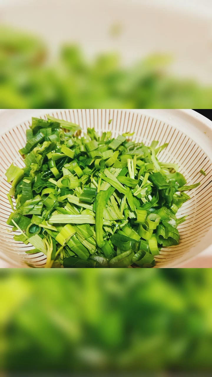 空心菜梗炒肉丝