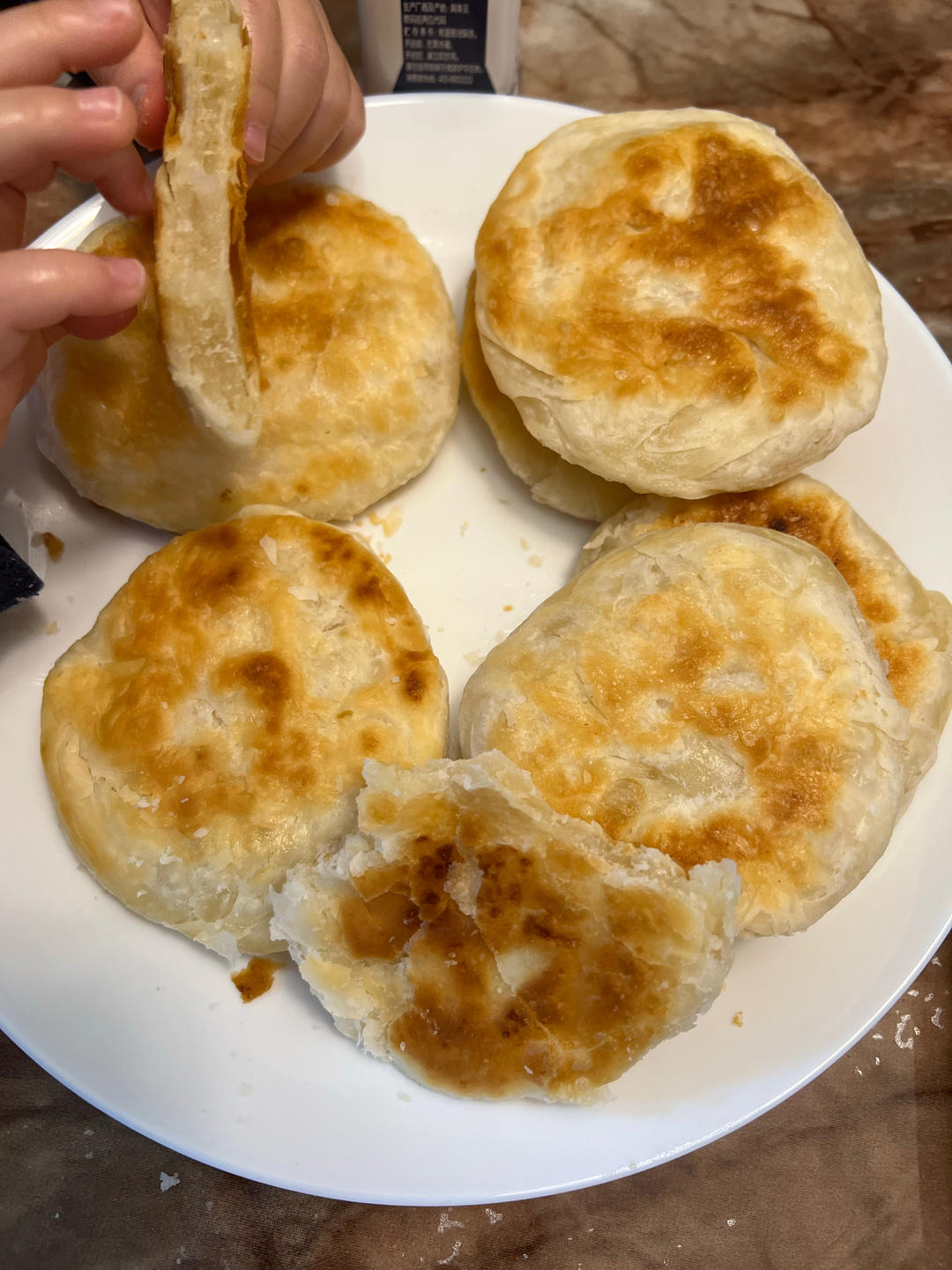 不用醒面 不用发面 几分钟就能搞定的糖酥饼 大包酥 附细节视频详解
