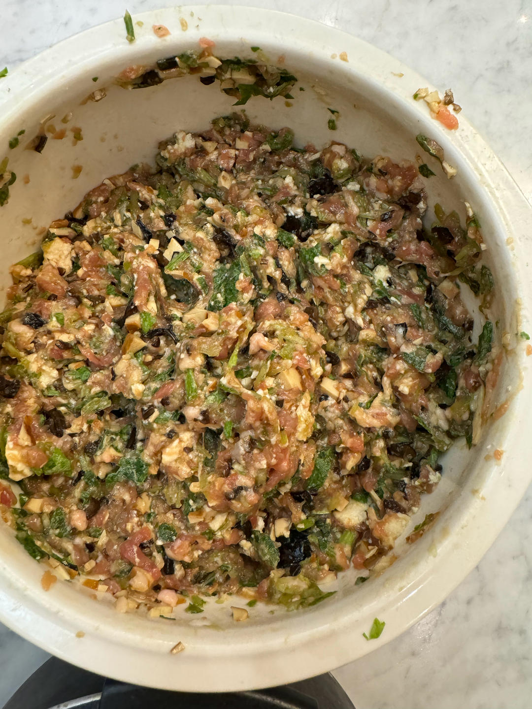 芹菜猪肉饺子馅 和荠菜猪肉饺子馅