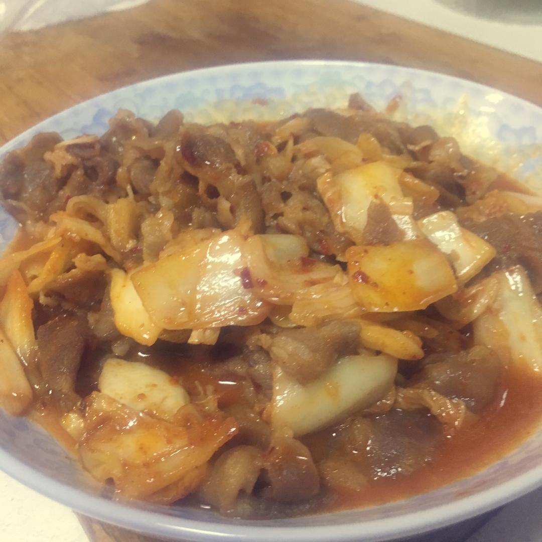 泡菜肥牛