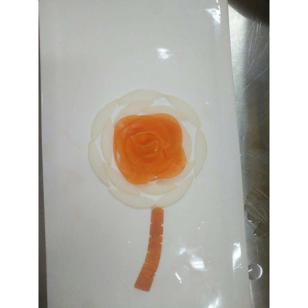 黄瓜小花 （黄瓜雕刻花朵）