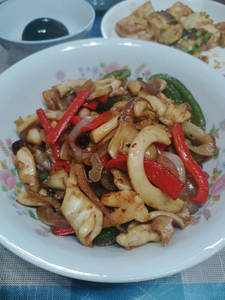 爆炒鱿鱼须
