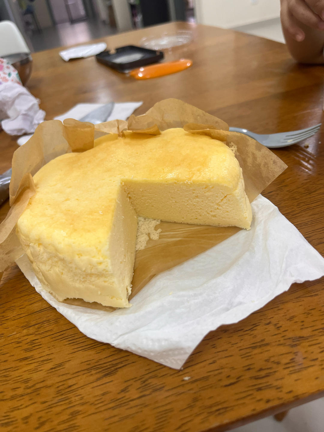 网红好利来半熟芝士蛋糕(低卡）轻乳酪蛋糕hanjuku cheese
