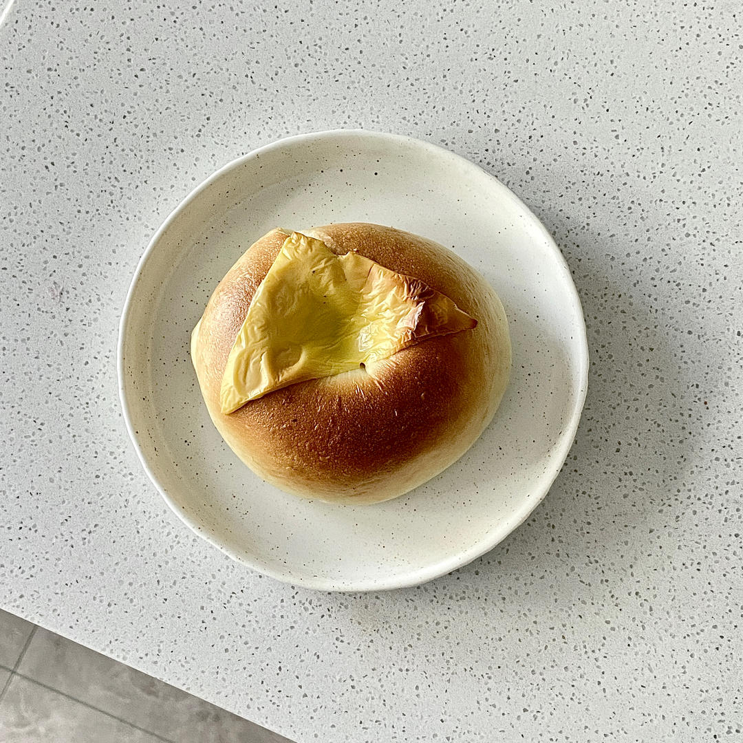 胡萝卜玉米金枪鱼芝士贝果🥯咸口多肉馅料