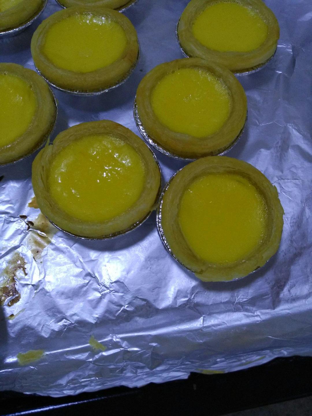 不用淡奶油一样好吃的蛋挞的做法