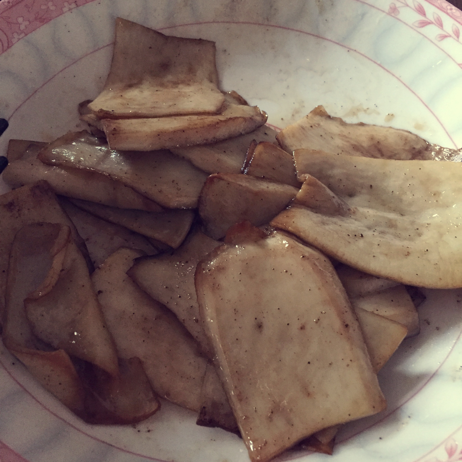 干煎杏鲍菇