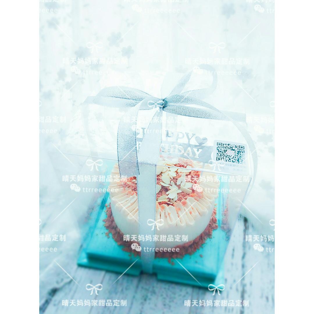 焦糖海盐盒子蛋糕