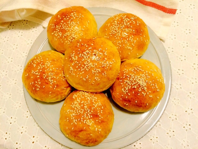 快手汉堡胚