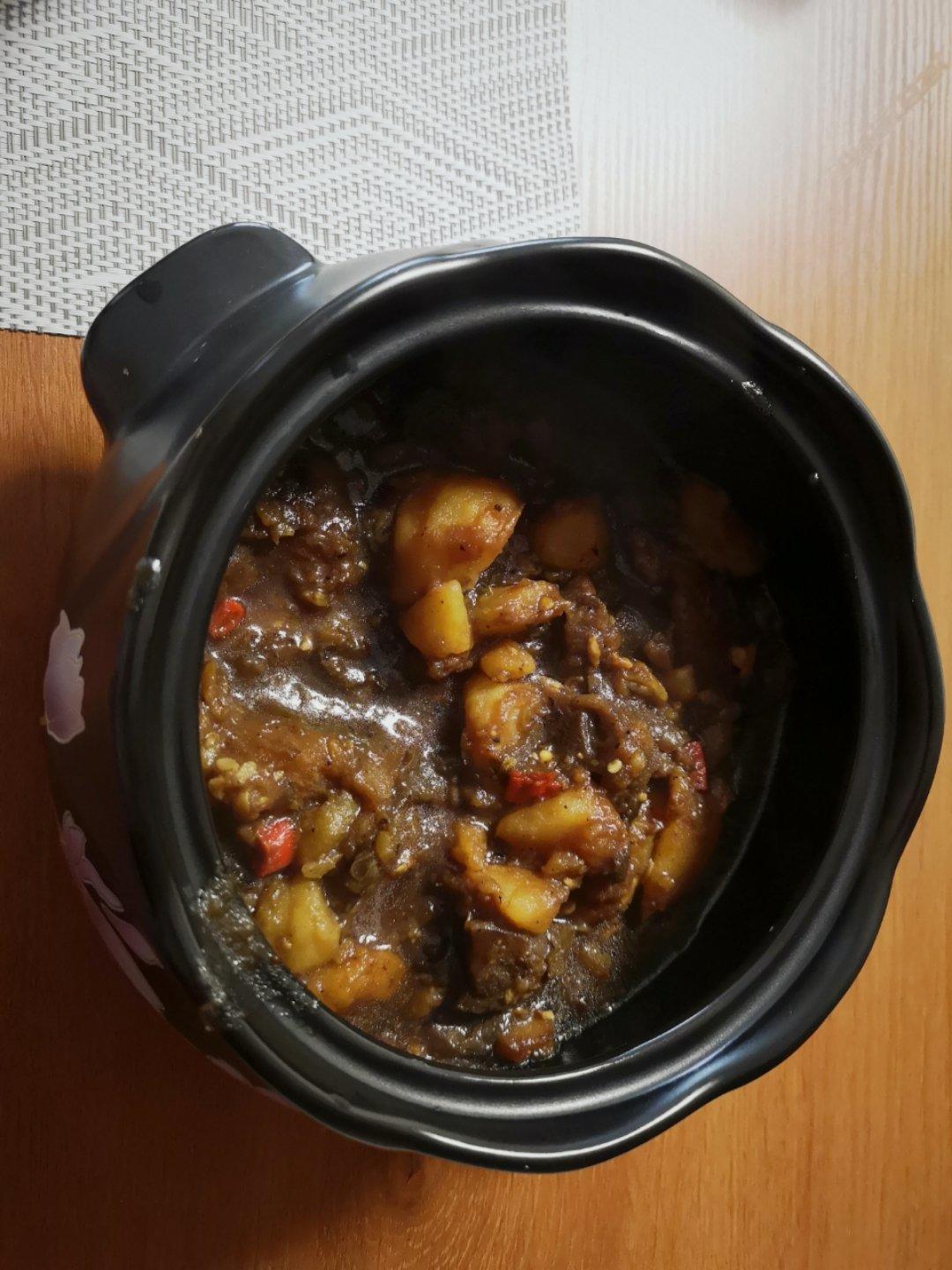 土豆炖茄子