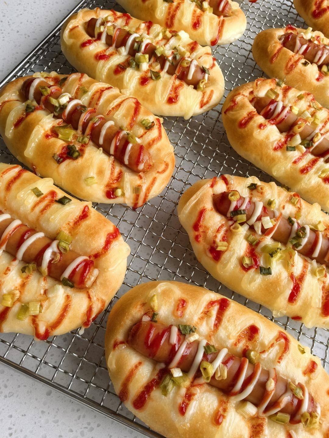 零失败【肠仔包】做法，咸香松软有弹性