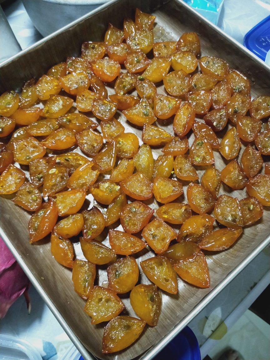 肥莹pig做的冰糖金桔蜜饯(烤箱版)
