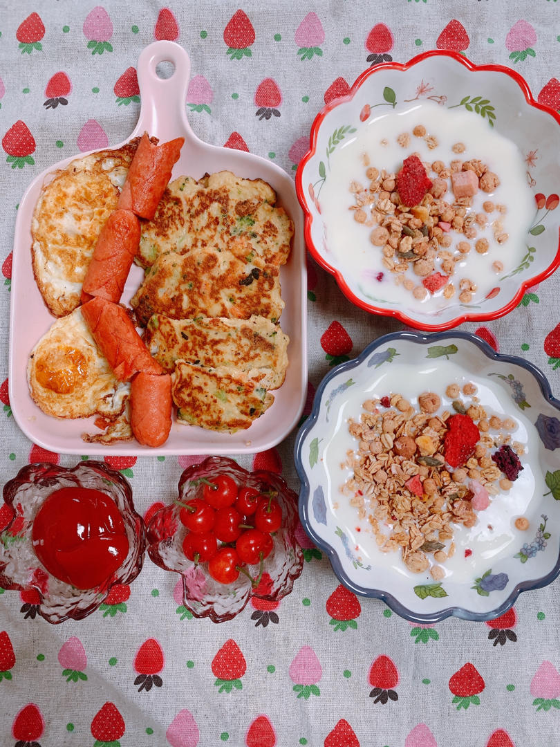 健康营养又快手的儿童早餐