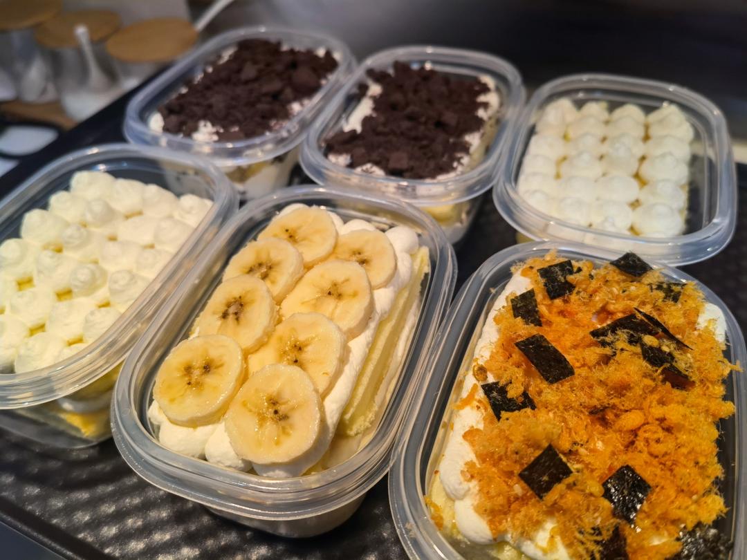 一次搞定4款盒子蛋糕｜草莓｜芒果｜肉松｜奥利奥｜超高颜值｜野餐必备