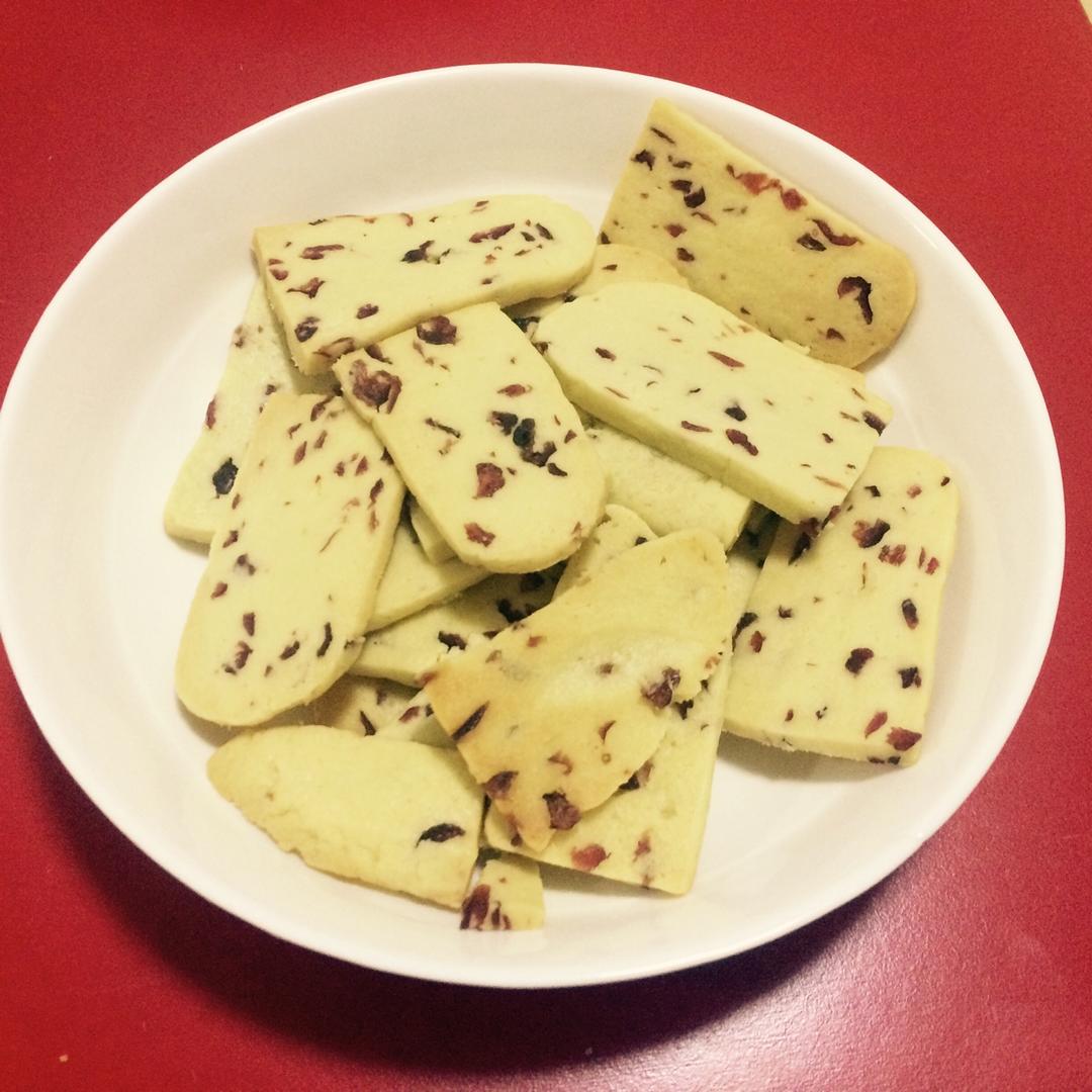 蔓越莓饼干--新手烘焙0压力 #皮黑森林#