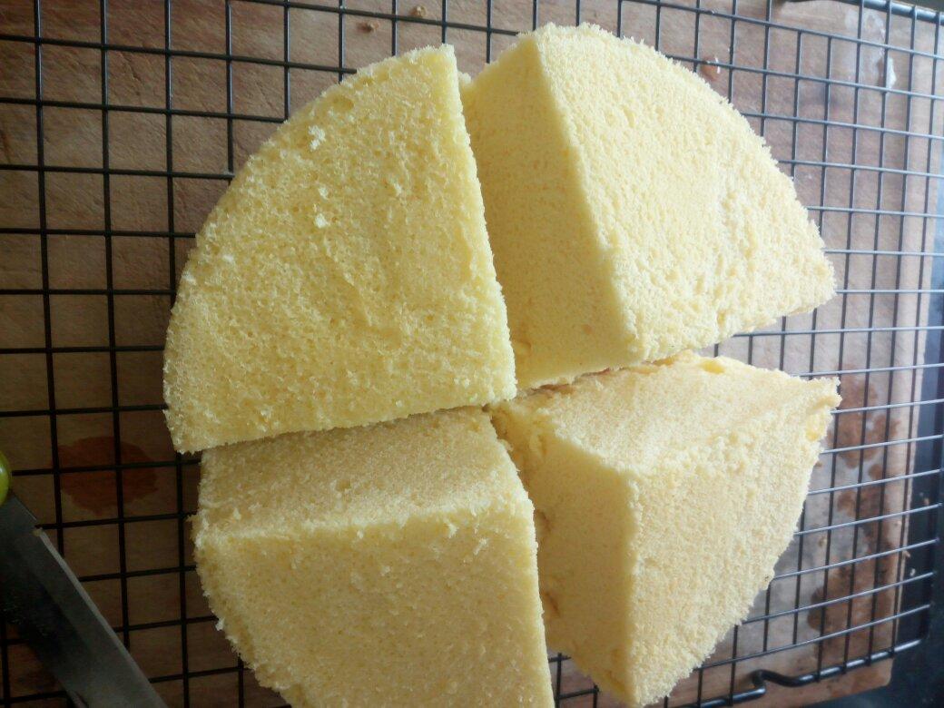 6寸原味戚风蛋糕