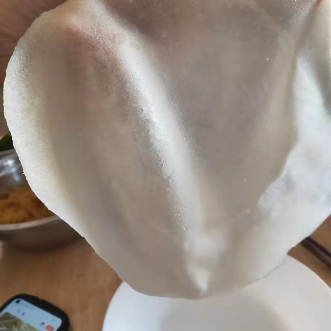 春饼   轻松一次做出十几张的春饼皮