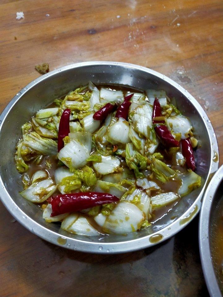 爆下饭的酸辣白菜（零难度）