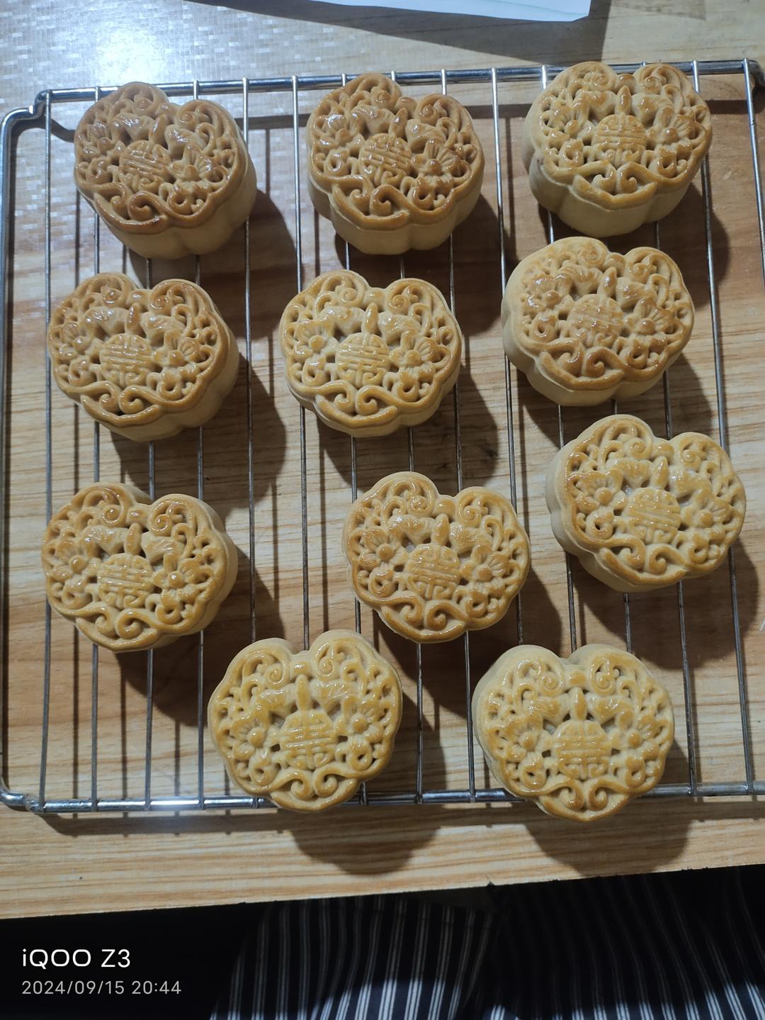 【终极版广式月饼配方】表皮油亮的秘诀！