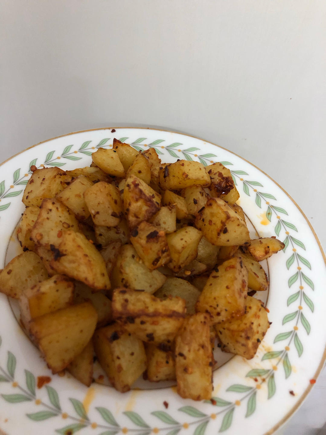 空气炸锅版烤薯角（烤土豆）