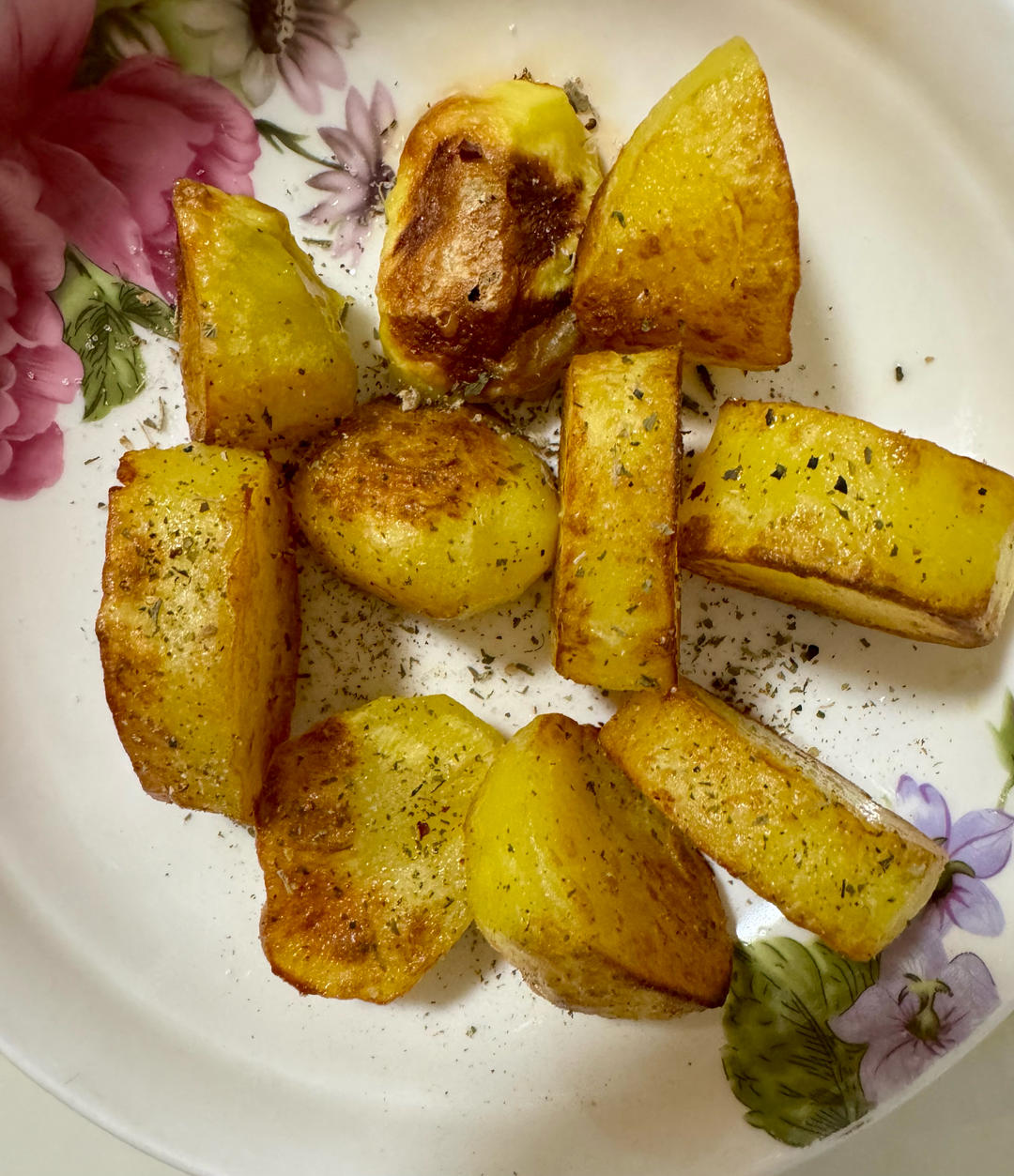 微波炉做的“烤土豆”